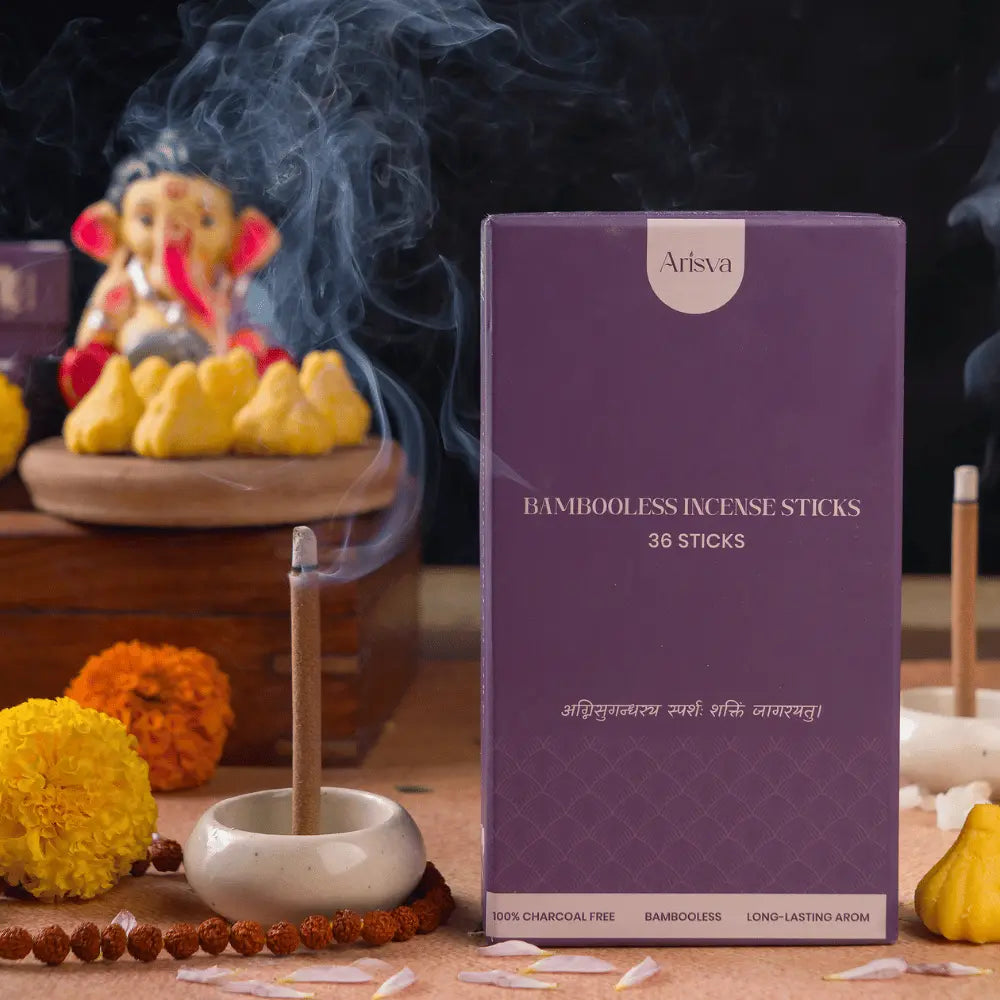 Oudh Bambooless Incense Dhoop Sticks (Black)