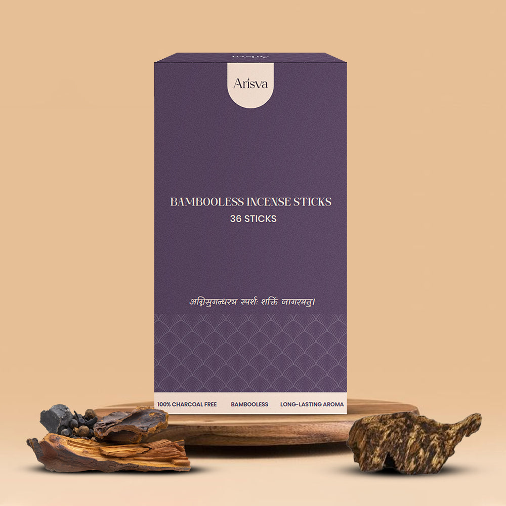 Oudh Bambooless Incense Dhoop Sticks (Black)