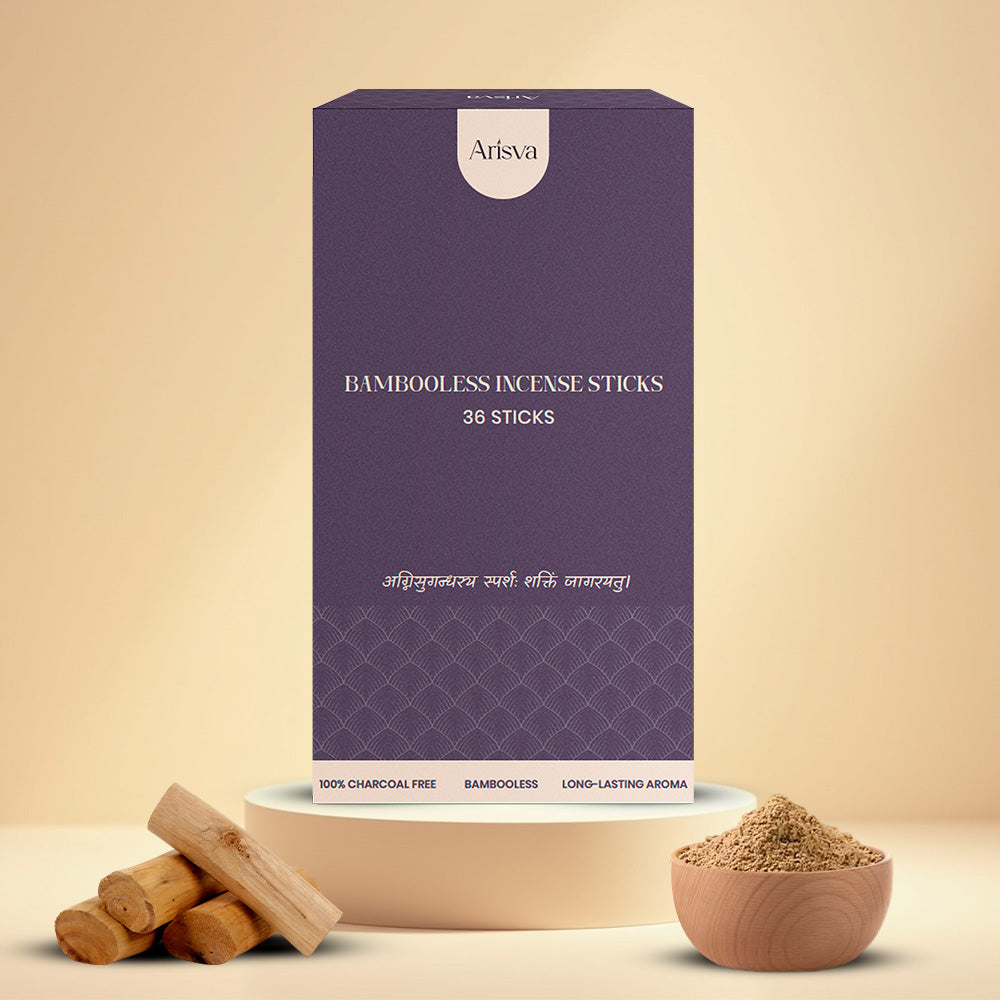 Shreegandh Bambooless Incense Dhoop Sticks (Chandan)